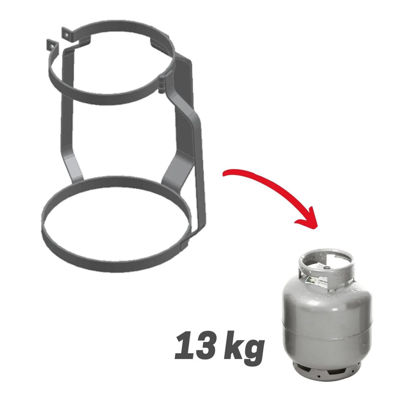 Suporte Bujão Gás 13kg Caminhão - Fixação Segura