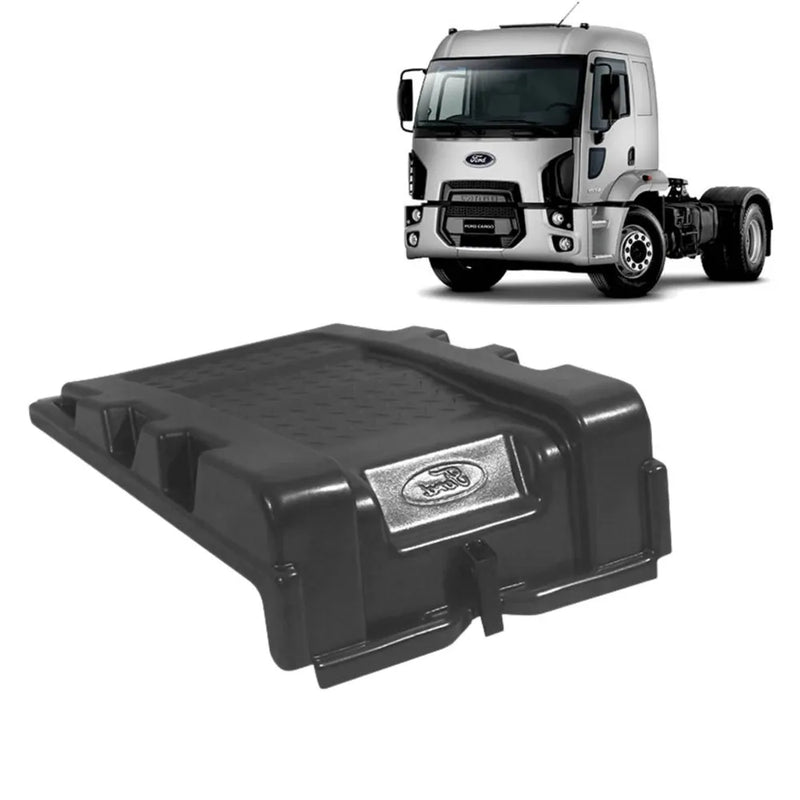 Tampa de Bateria Ford Cargo 2012 a 2019 Teto Alto/Baixo