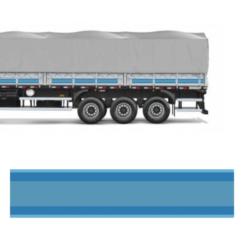 Faixa Adesiva Carreta Mercedes 1625/1630 - 27 Peças