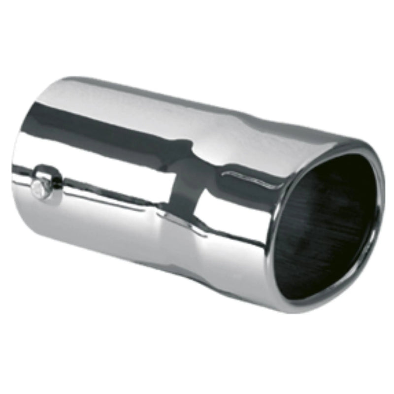 Ponteira Cromada Reta Oblonga 4" Caminhão Escapamento