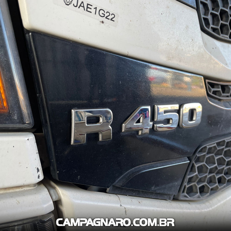 Emblema Potência Inox Espelhado Scania NTG