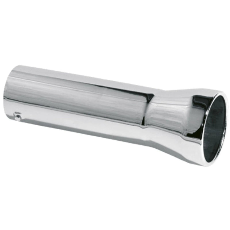 Ponteira Cromada Reta Longa 4" ou 4½" x 50cm Caminhão