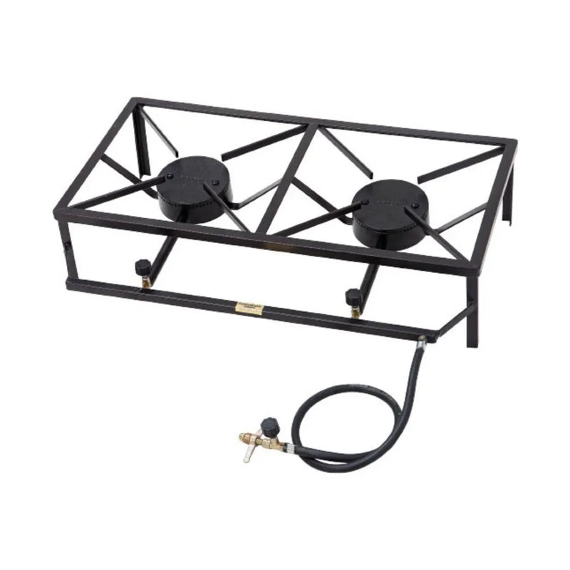 Fogareiro 2 Bocas Ferro Fundido Caminhão Camping