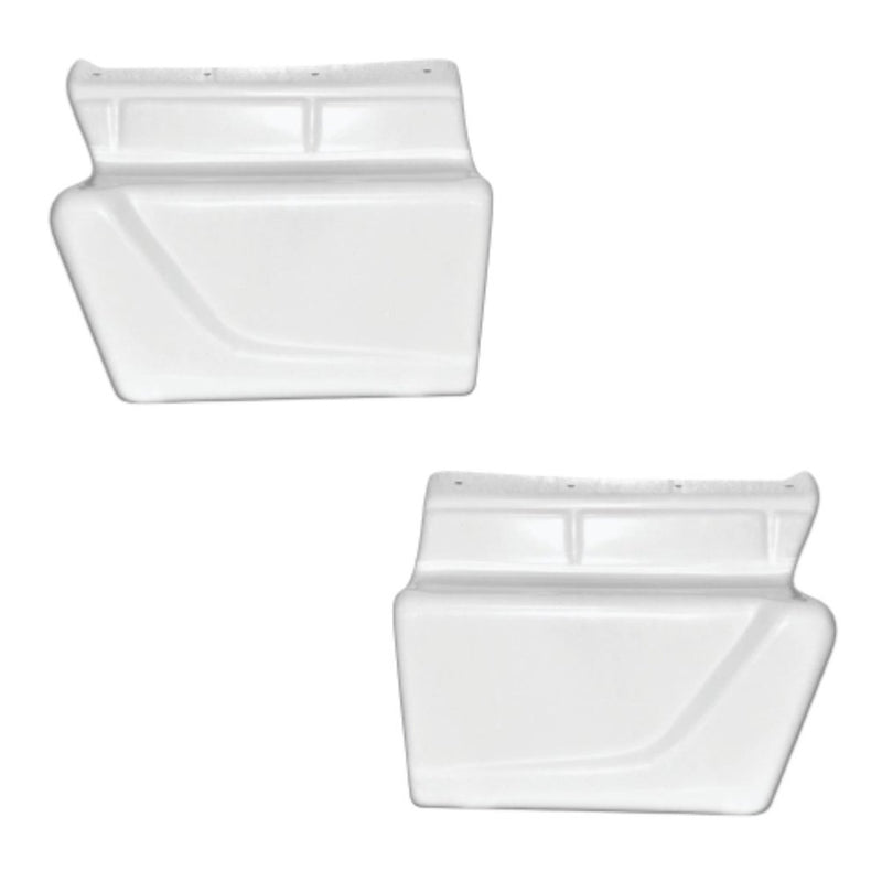 Tampa Estribo Ford Cargo 2011+ Branca Par com Parafusos