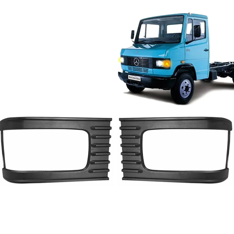 Moldura Farol Mercedes-Benz 709 710 Direito Esquerdo