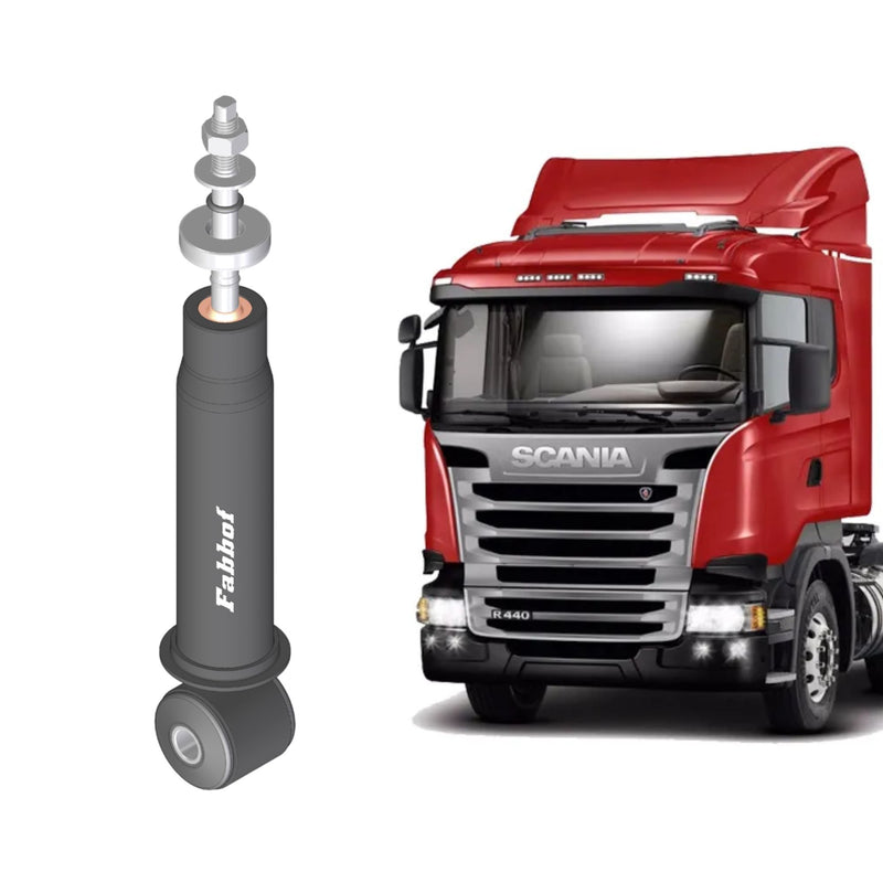 Amortecedor Cabine Scania S5 P G R até 2018 Traseira Fabbof