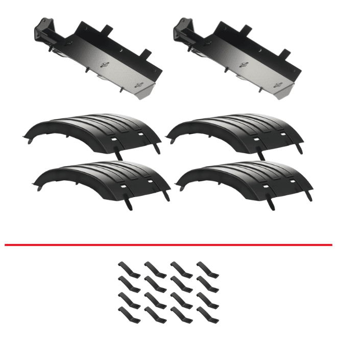 Kit Adaptação Para-lama Volvo FH 2015+ Campagnaro