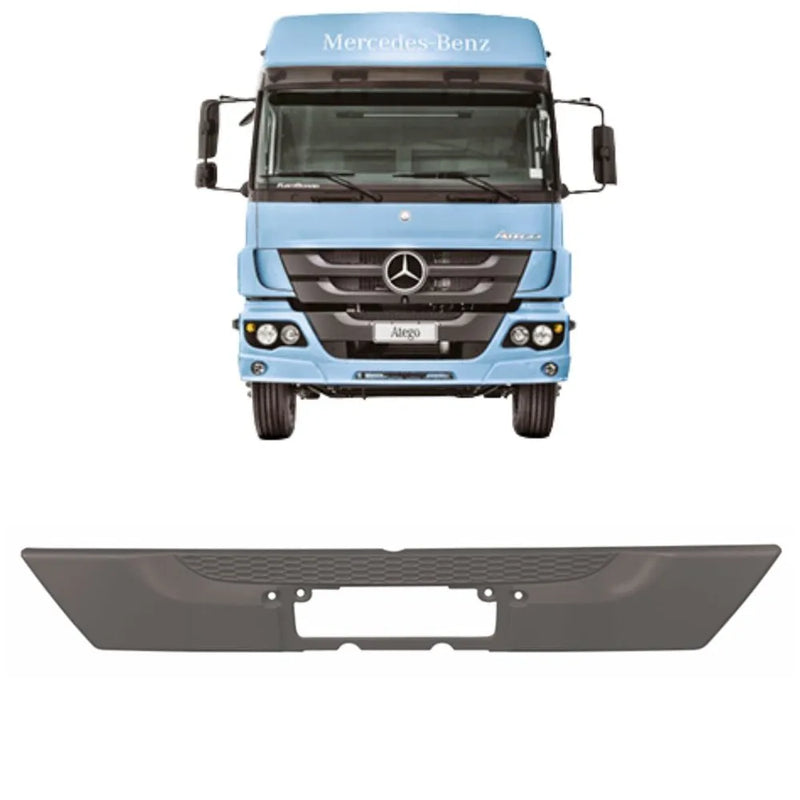 Grade Frontal Inferior Mercedes Atego 2012 Cinza