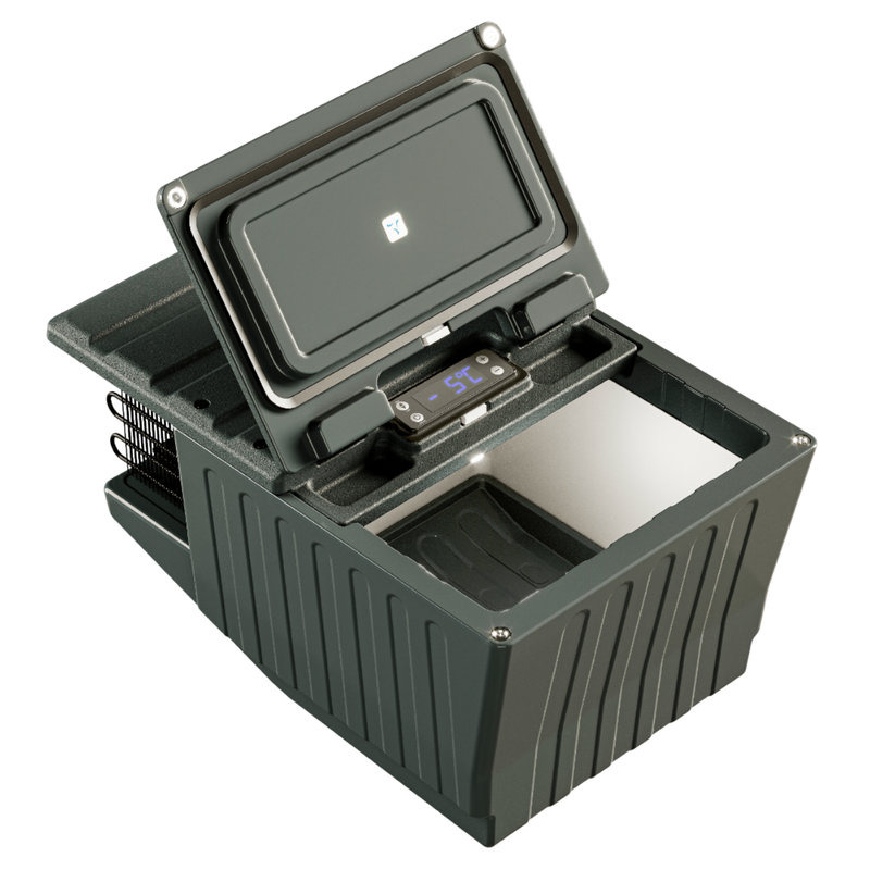 Geladeira 32L Volvo FH 12v 24v Gaveta Interna Caminhão