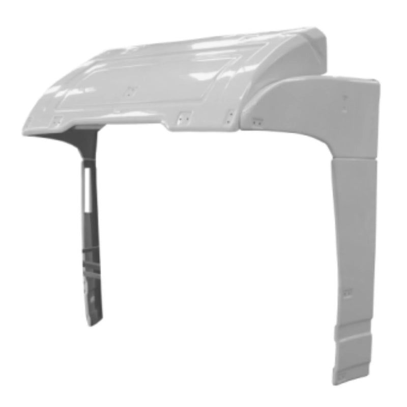 Defletor Ar Scania T R 112 113 Teto Baixo Completo Rodoplast