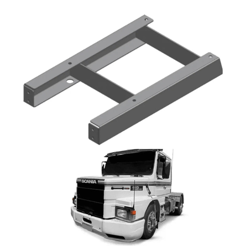 Rebaixe Banco Scania 112 113 Altura 70mm Ferro Preto