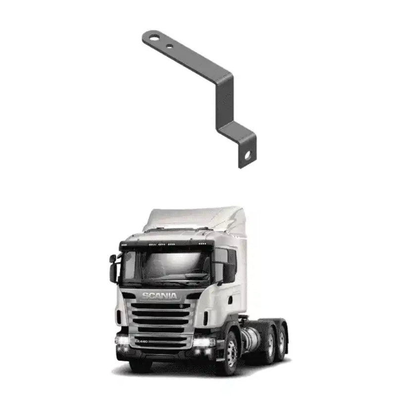 Suporte Antena Rádio PX Scania 2019 Traseiro Metal Reforçado