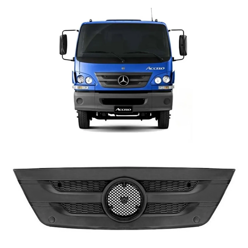 Grade Frontal Mercedes-Benz Accelo 2013 em Diante Plástico