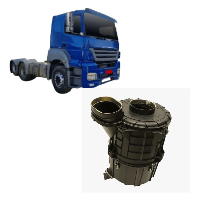 Corpo Filtro de Ar Mercedes Axor após 2012 CEPAM