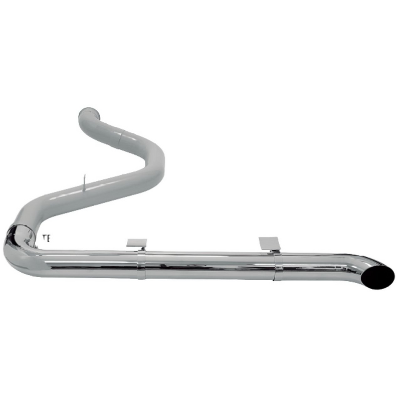 Escapamento Cromado DAF XF 5" Lado Esquerdo Kit Completo