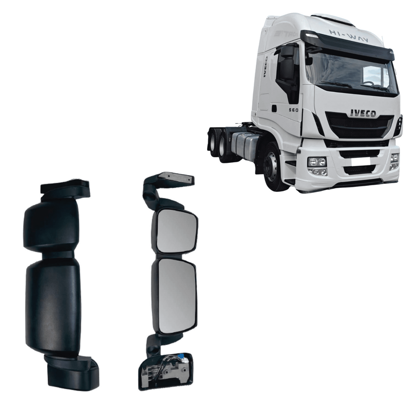 Espelho Retrovisor Iveco Hi-Way Tector Cursor Bepo D802