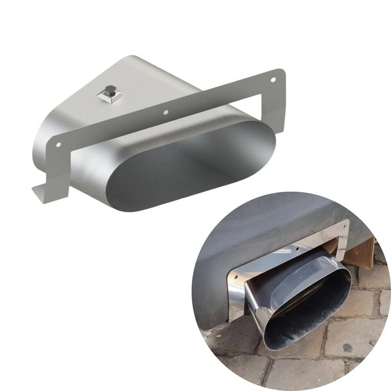 Ponteira Escapamento Inox Scania NTG Oblongo