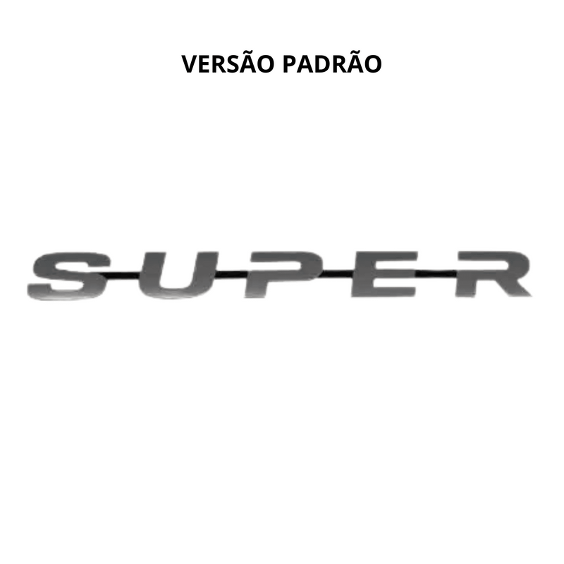 Letreiro Scania Super NTG 2019+ Emblema Grade Original