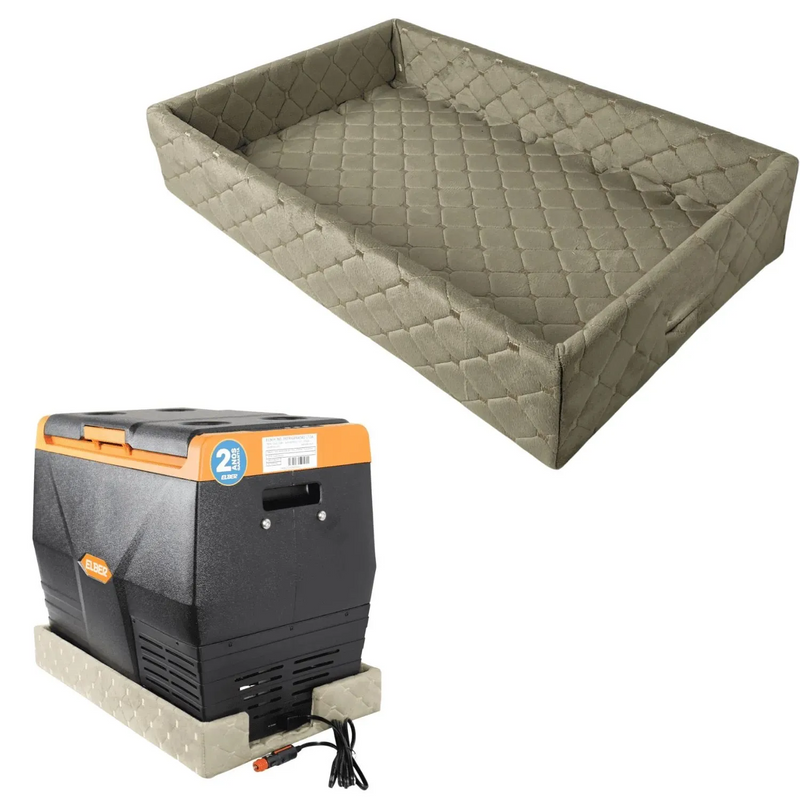 Caixa Base Geladeira 35L Caminhão Cinza Claro Campagnaro