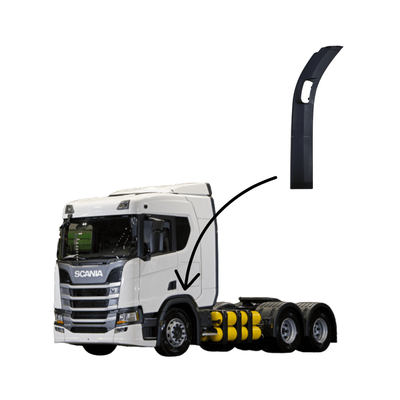 Acabamento Dianteiro Para-lama Scania NTG 2019+ 770mm