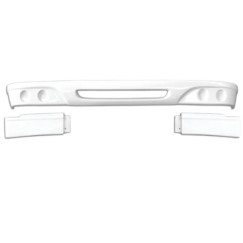 Spoiler Ford Cargo 815 Plástico Branco Kit Completo