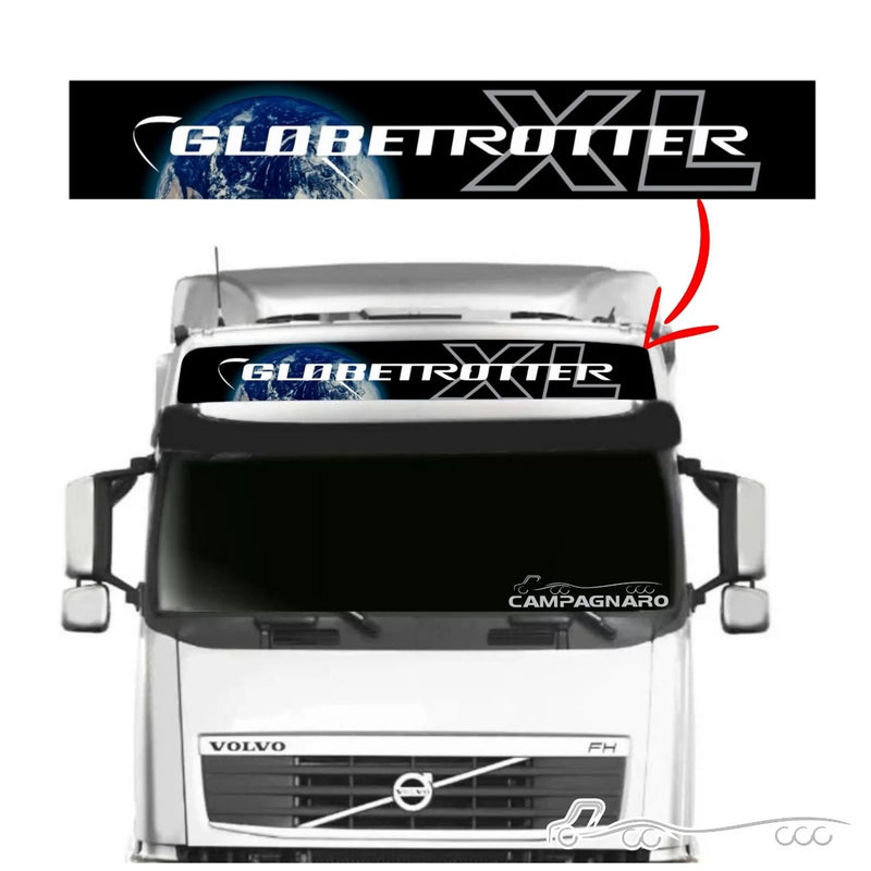 Adesivo Luminoso Volvo XL Globetrotter Original Envernizado