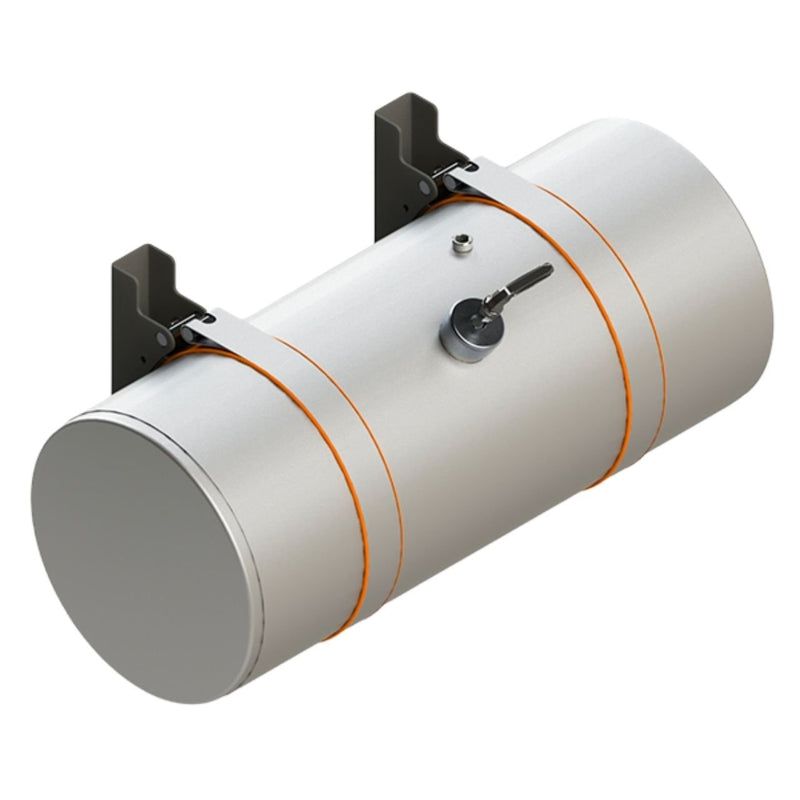 Tanque Lateral Inox 155 190 235L Tampa Antivazamento Caminhão