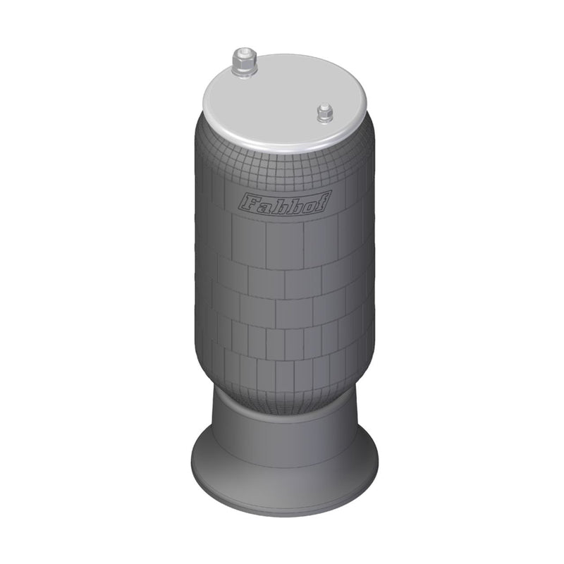 Conjunto Mola Pneumática Suspensão Eixo HBZ c/ Base