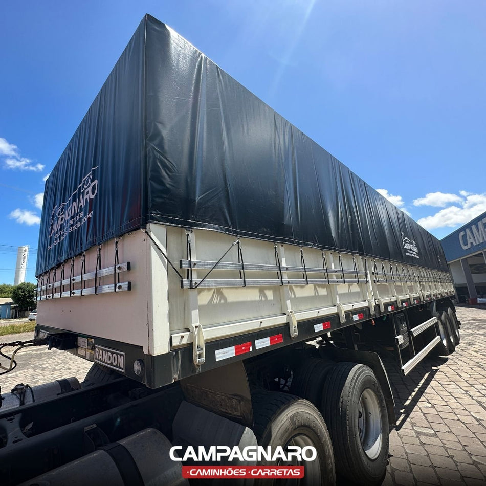 Lona Vinil Carreta Graneleira 14x4m Impermeável Campagnaro