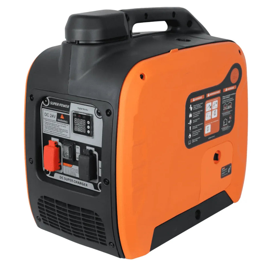 Gerador 24V 2000W Gasolina para Caminhão Campagnaro