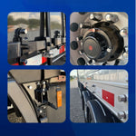 Capa de Porca Lisa Mini Cromada 12-15mm Kit 10 Unidades