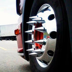 Capa Porca Roda Americana Cromada 27/30/32/33mm - 10un