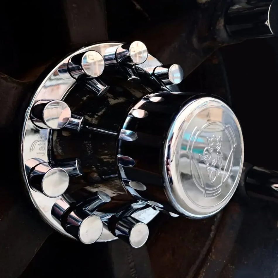 Capa Porca Cubo Boliviana Cromada 18-24mm Kit 10un