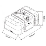 Kit Tanque Combustível 275L VW Constellation Worker 2012+