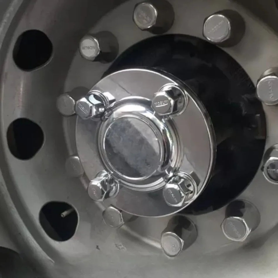 Tampa Cubo Truque Mercedes-Benz Original ABS Cromado