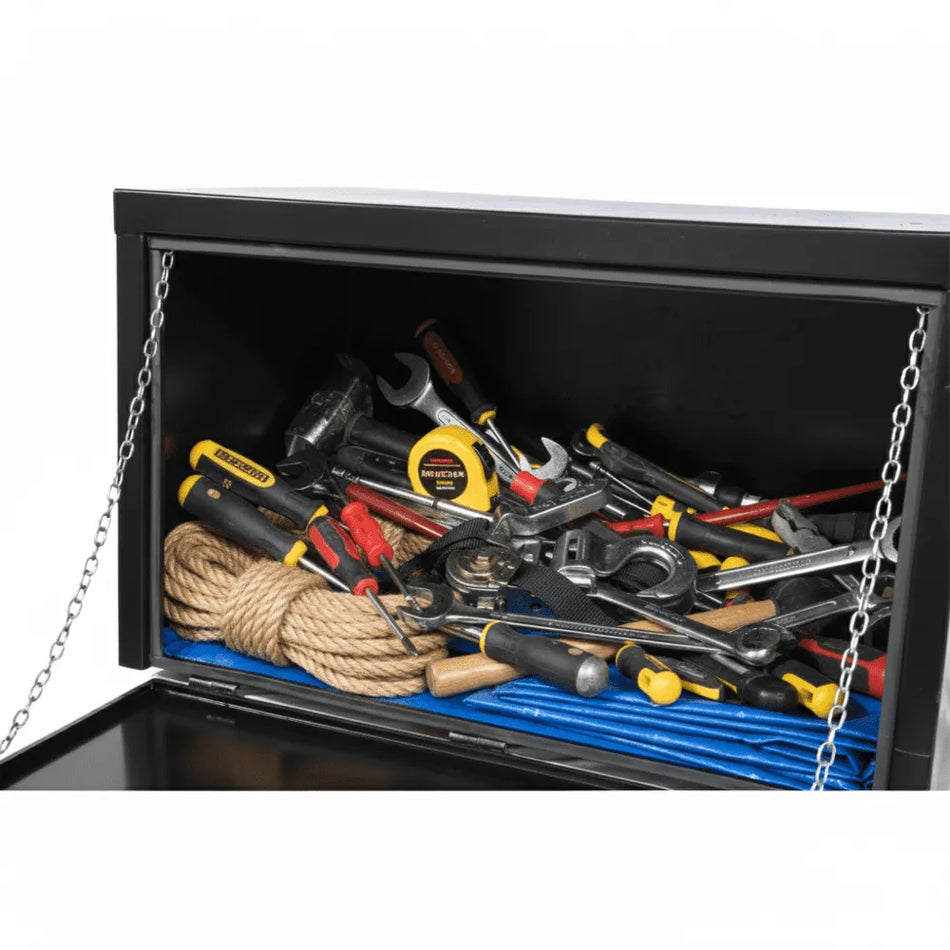 Caixa de Ferramentas GRsul 1,14m Caminhão Aço Preta