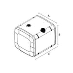 Tanque Combustível Alumínio Iveco Stralis Tector 220L-600L