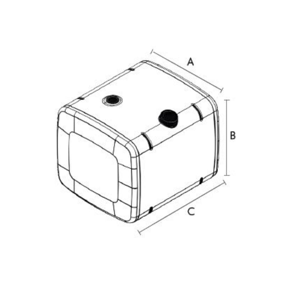 Tanque Combustível Alumínio Iveco Stralis Tector 220L-600L