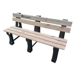 Banco Madeira 3 Lugares Rodoplast - Para Caminhão