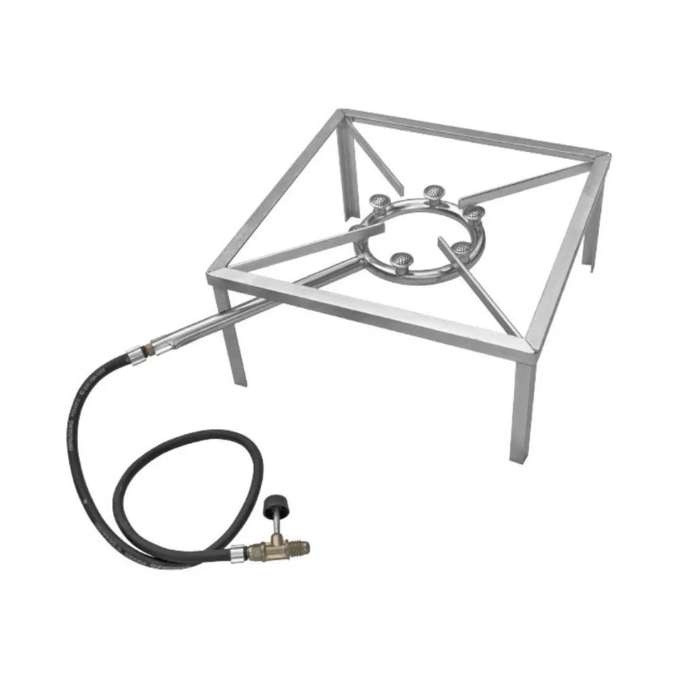 Fogareiro 1 Boca Quadrado Grande para Caminhão e Camping