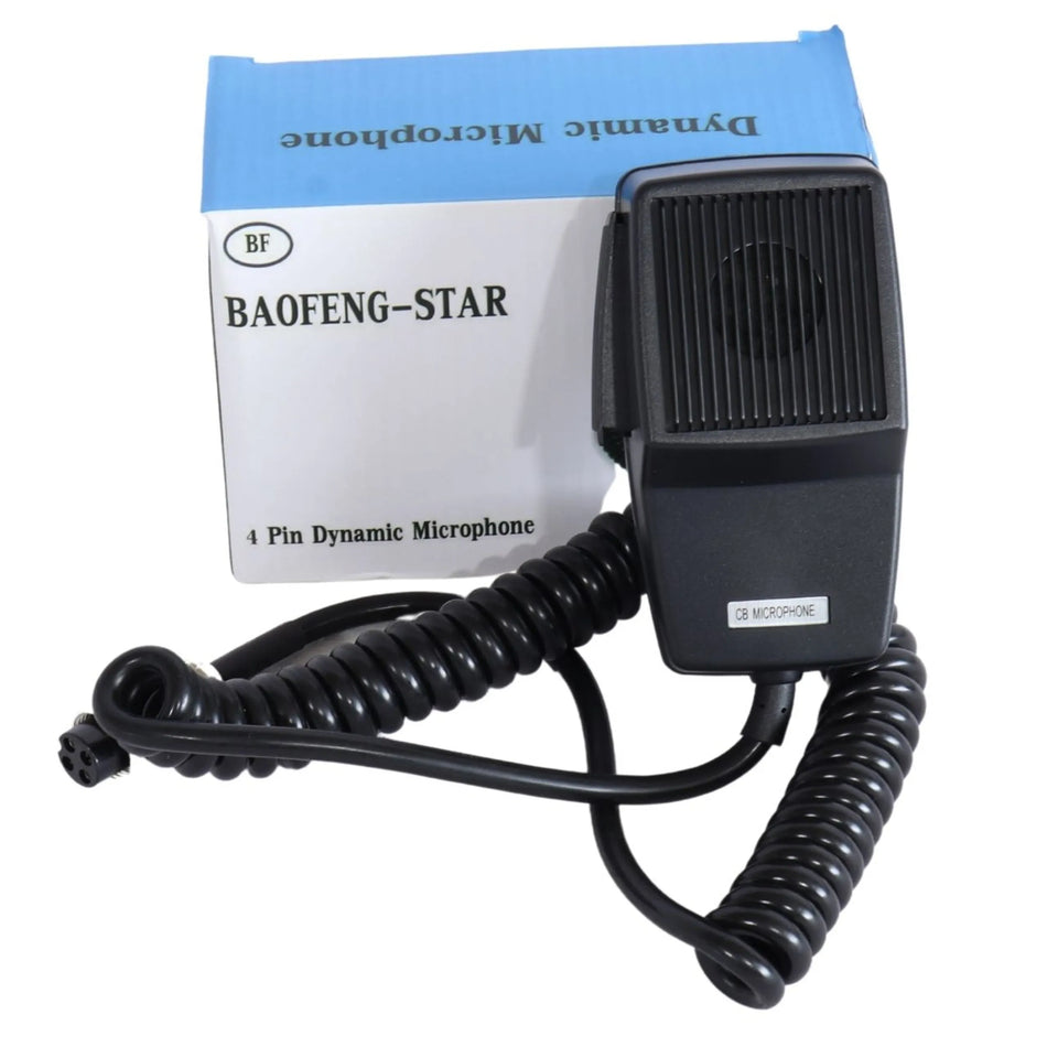 Microfone PTT Rádio PX 4 Pinos Cobra Voyager 148GTL