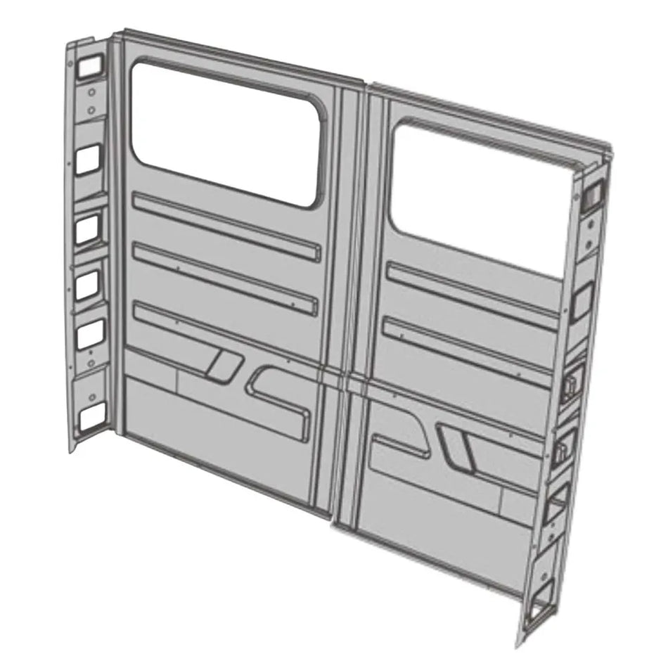 Chapa Traseira Mercedes 1630 1634 1935 1938 LS 1941 2638