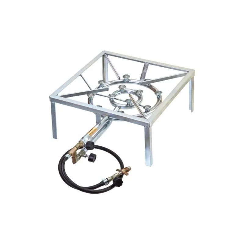 Fogareiro Quadrado 2 em 1 Grande - Caminhão/Camping