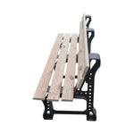 Banco Madeira 3 Lugares Rodoplast - Para Caminhão