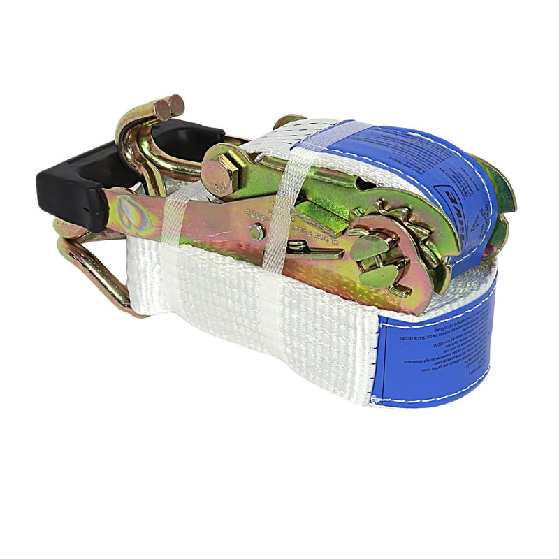 Cinta Catraca 5 Toneladas 9m Branca - Amarração Carga