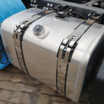 Cinta Inox Tanque Modelo D Alumínio Scania NTG Bepo 75mm