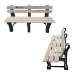 Banco Madeira 3 Lugares Rodoplast - Para Caminhão