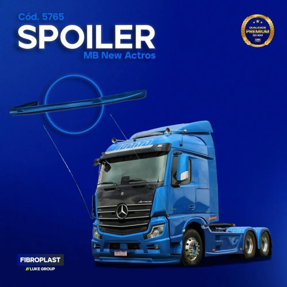Spoiler Mercedes-Benz New Actros Plástico Aerodinâmico