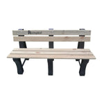 Banco Madeira 3 Lugares Rodoplast - Para Caminhão