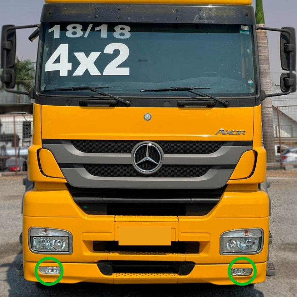 Farol Auxiliar Mercedes-Benz Axor Lente Vidro Original